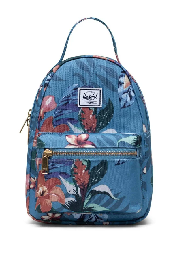 Herschel Supply Co. Nova Summer Floral Heaven Blue Mini Backpack - Blue - One Size