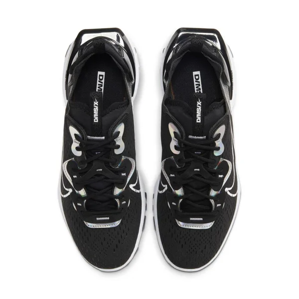Nike Women's React Vision Essential Shoes: Black/White 8 - CW0730-001