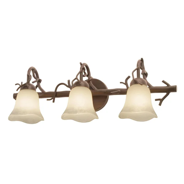 Kalco Vine 3 Light Bath - Bark - 3523BA-1305