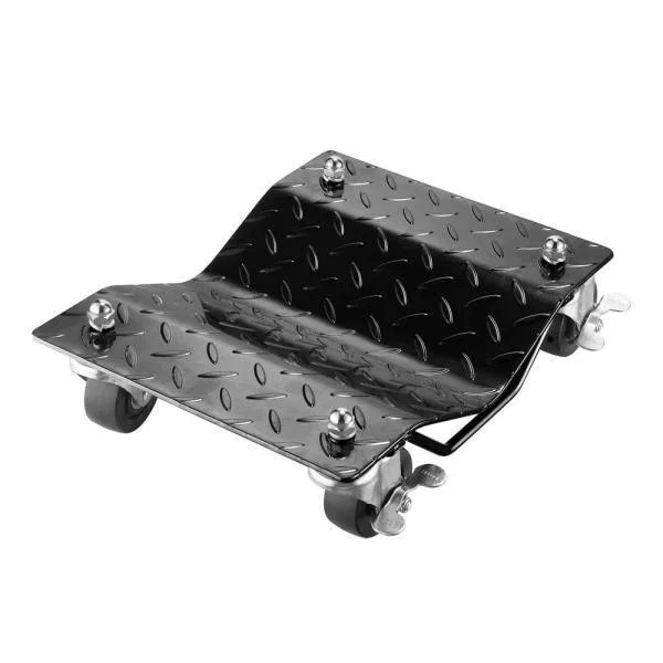 Pentagon Tool 1, 500 lbs. Capacity Steel Premium Car Tire Dolly (2-Pack)
