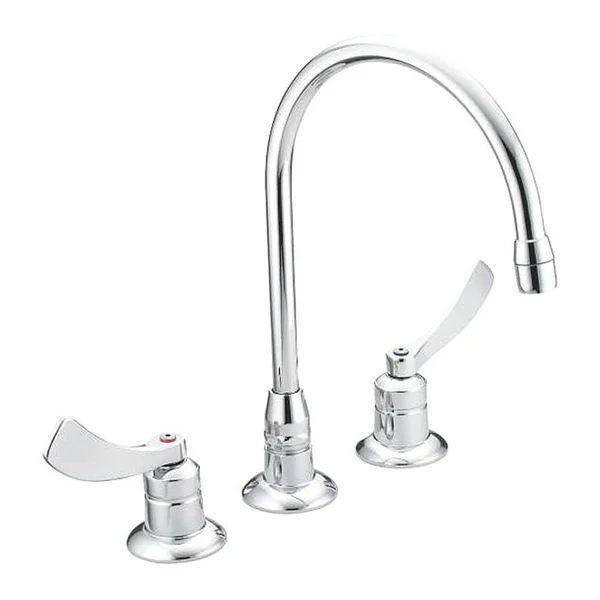Moen 8225SMF15 M-Dura Chrome Two-Handle Kitchen Faucet