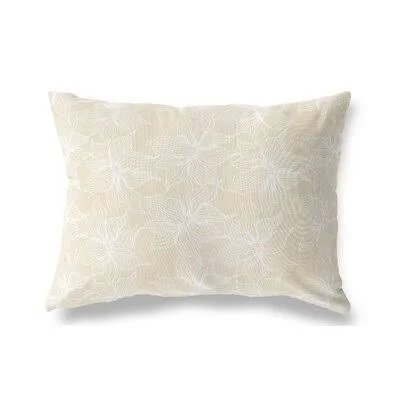 Jeb Indoor/Outdoor Lumbar Pillow Charlton Home Color: Ivory