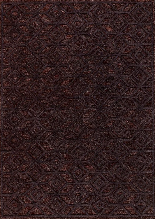 Decor Rug Hand Tufted 2001 Black 5 ft. x 8 ft