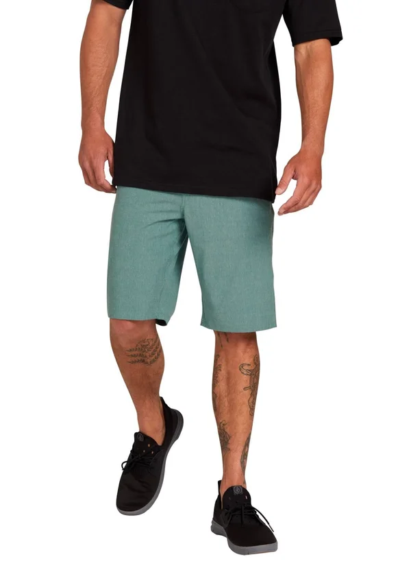 Volcom Frickin SNT Static Hybrid Shorts - Men's - Hydro Blue 30