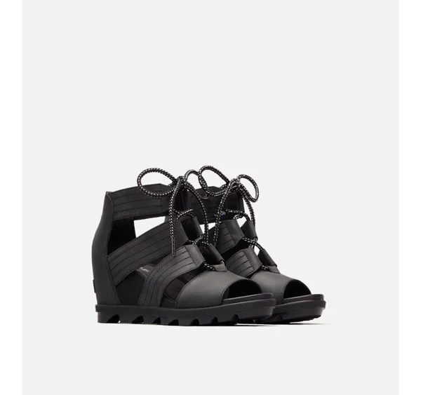 Sorel Women's Joanie II Lace Sandal - 7 - Black