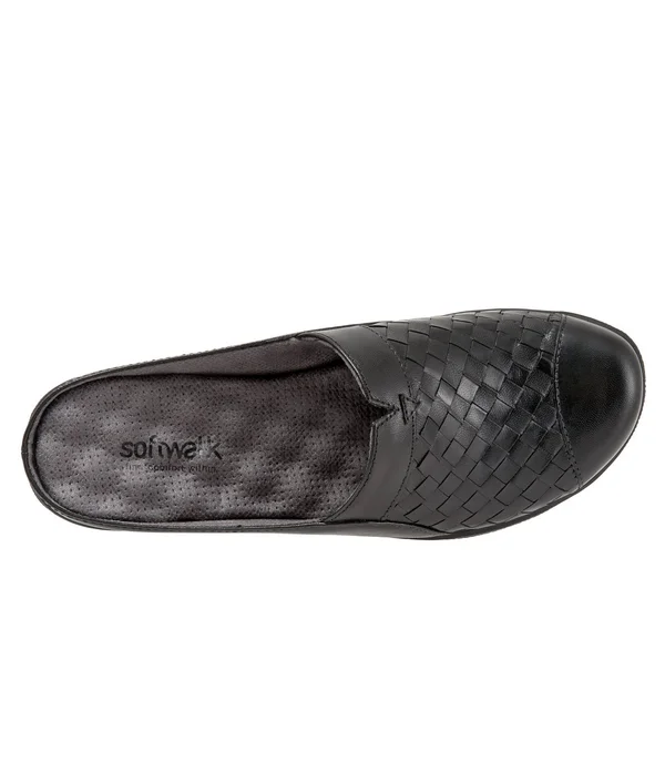 Softwalk Women's San Marcos Woven - Size: 7.5, Black