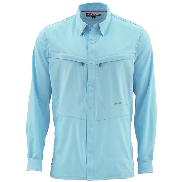 Simms Intruder BiComp LS Shirt Glacier S