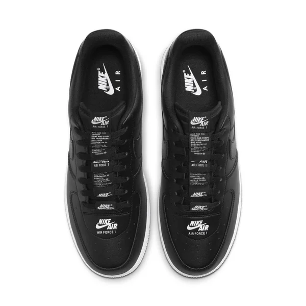 Nike Air Force 1 07 Black/blackwhite - Size 8 Men