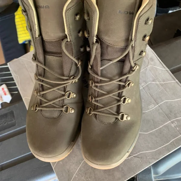 Lowa Men's Strato Evo LL Mid Boots Olive 9