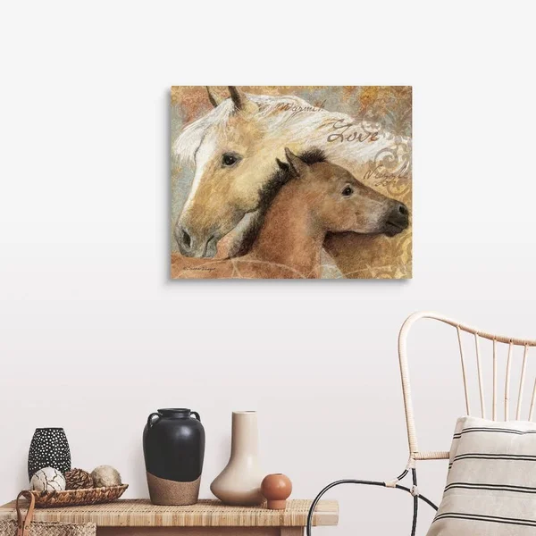 Horse and Foal - Canvas Wall Art, 30x24, Great Big Canvas