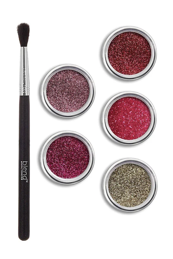 Blend Mineral Rose Diamond Glitter 6-Piece Set at Hautelook