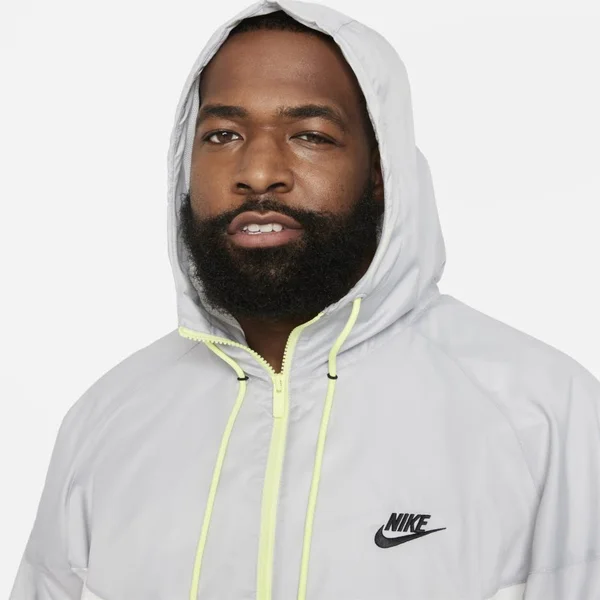 Nike Men's Sportswear Windrunner Hooded Jacket, ST, Blue