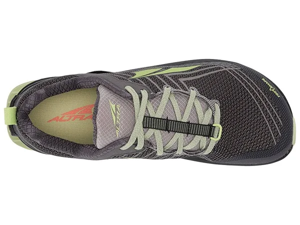 Altra Women's Timp 1.5 Trail Running Shoe, Gray/Lime, 6