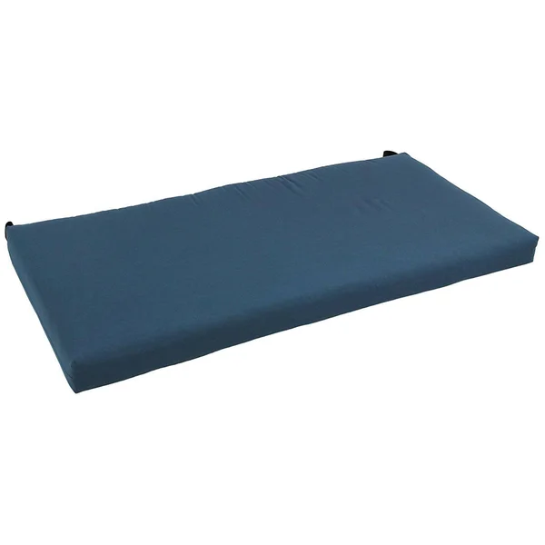 Blazing Needles Solid Twill Indoor Bench Cushion Mojito Lime, Size: 42 in.