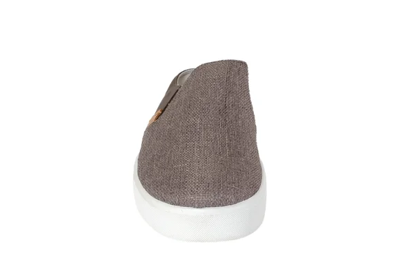 Revitalign Esplanade Cotton Canvas Slip-On Mule - Gray/Grey