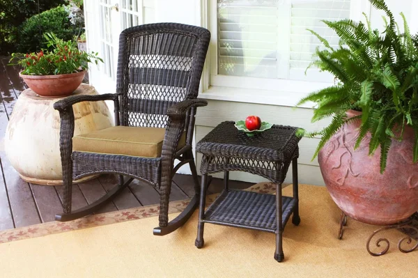 Tortuga Outdoor PSR2-P Portside Plantation Rocker Set, Dark Roast
