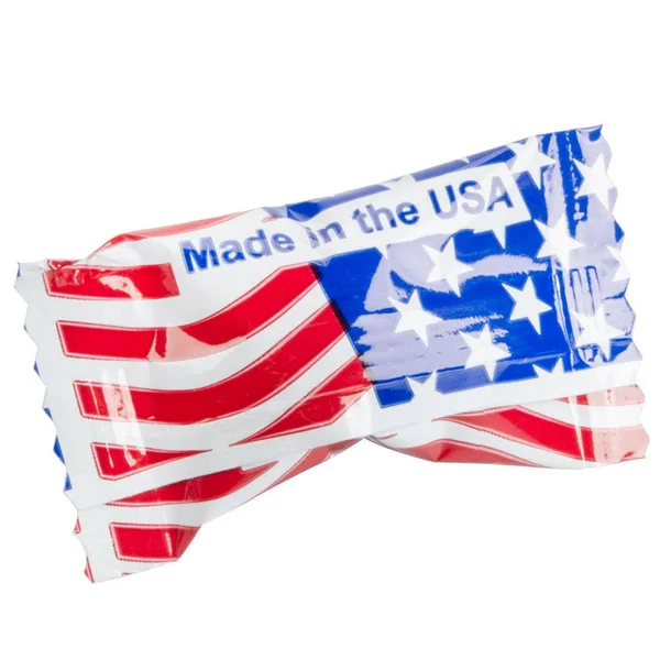 American Flag Buttermints Individually Wrapped - 1000/Case