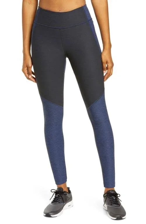 Outdoor Voices Pants & Jumpsuits - Nwt Outdoor Voices 34 Two-Tone Leggings, Color: Black/Blue, Size: S, Poshfactore&s Clo