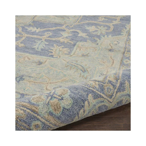 Nourison Jazmine JAZ01 8&6x22 x 11&6x22 Denim Area Rug