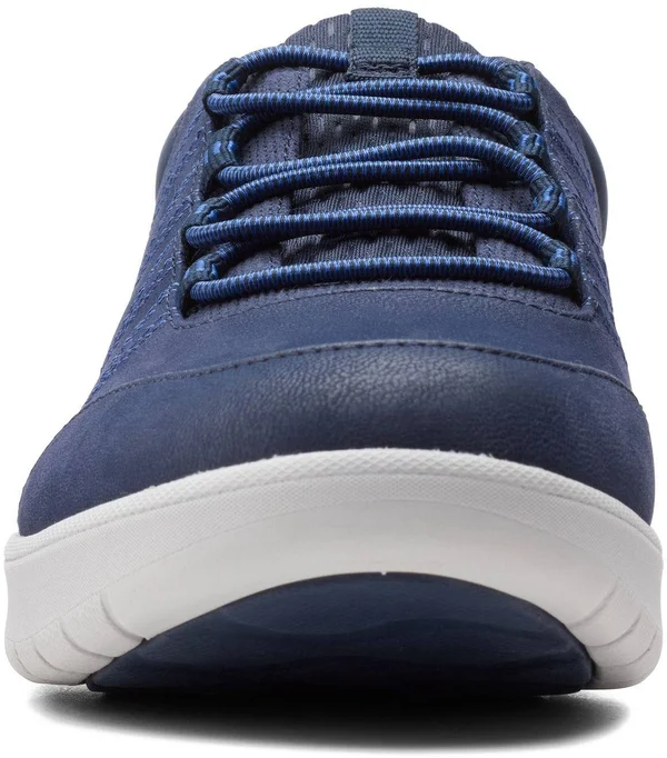 Clarks Adella Holly 7.5 Women's Navy