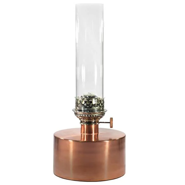 Klong Patina oil lamp - big, copper