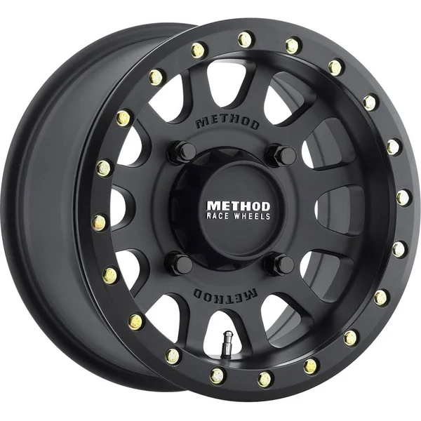 Method Race Wheels MR401 UTV Beadlock Wheel Matte Black 14x10 0 4x156