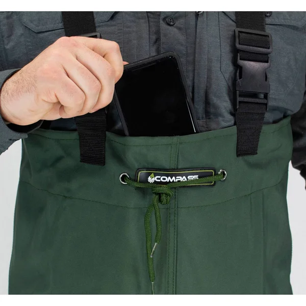 Compass 360 Oxbow Poly/rubber Btft Chest Wader - Size 12 - 2112243-12