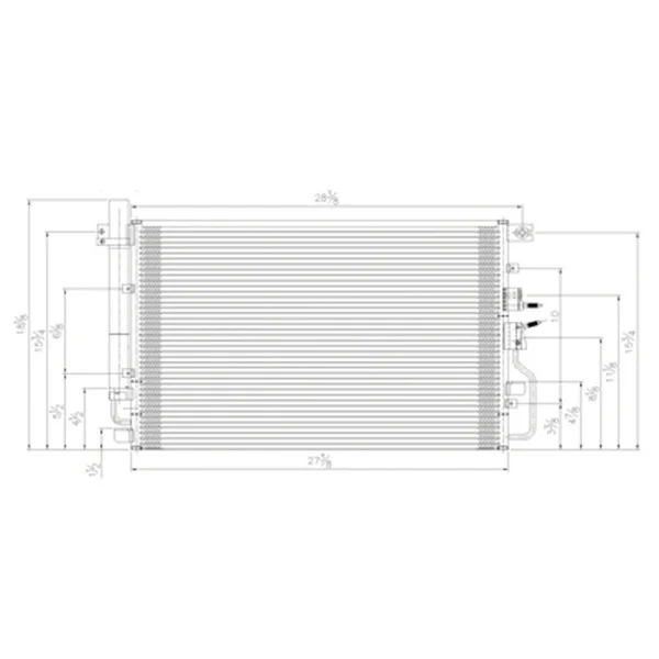 Replace CND3789 A/C Condenser