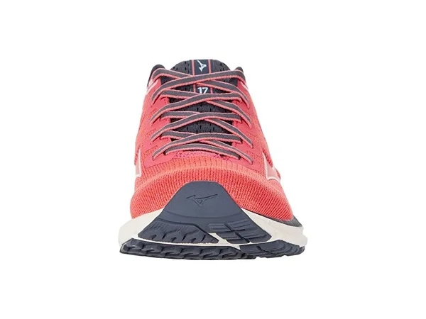 Mizuno Wave Inspire 17 Waveknit Women's Running Shoes - Coral, Size: 11
