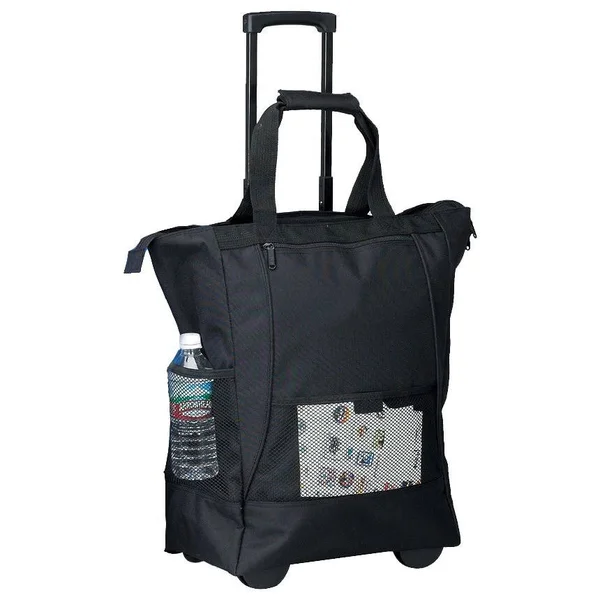 on The Go Rolling Tote - Blue