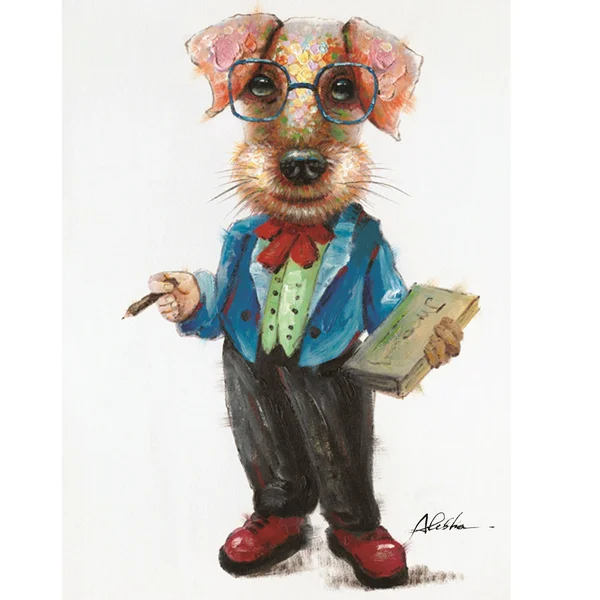 Professor Dog - Wall Art, Yosemite Home Decor