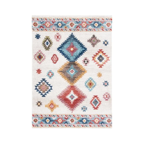 Safavieh Calista Rug Collection CAL142A - Ivory, Blue - 9' x 12'