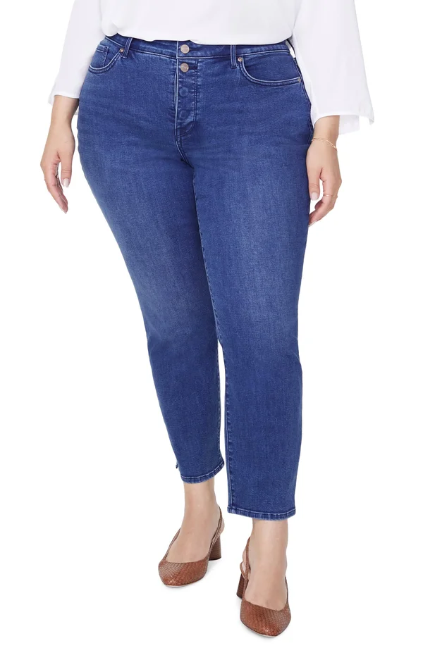 Nydj Sheri Ankle Skinny Jeans - Size 28W - Nevin at Nordstrom Rack