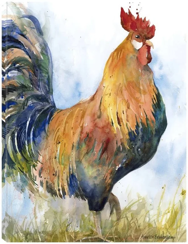 on A Stroll Canvas Print by Annelein Beukenkamp 24x32 Fineartcanvas