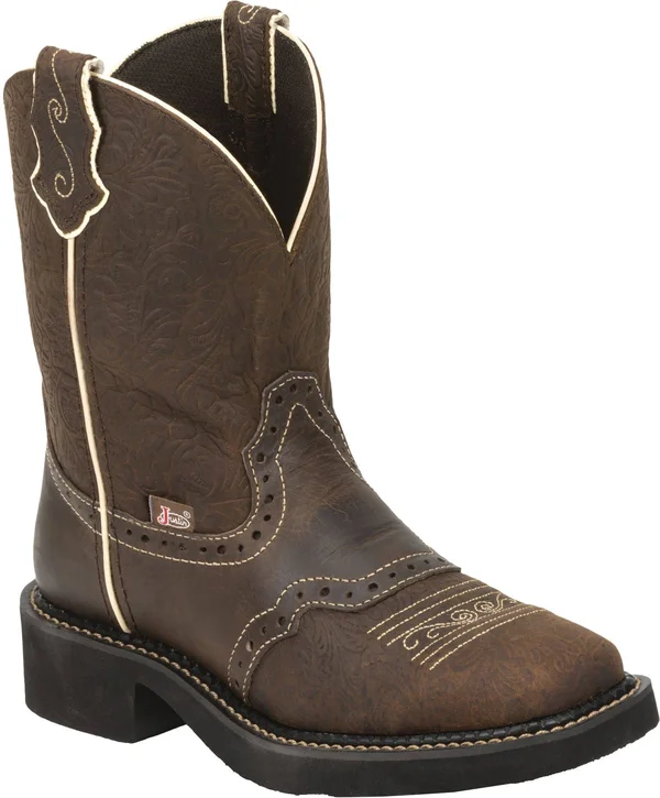 Justin Women's Gypsy Mandra Western Boots - Brown