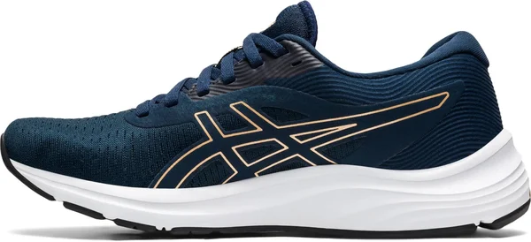 Asics Gel Pulse 12 Womens Running Shoes - Navy-7.5
