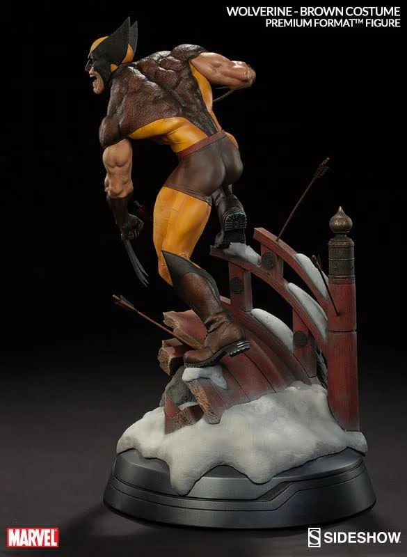 Wolverine - Brown Costume Marvel Premium Format Figure