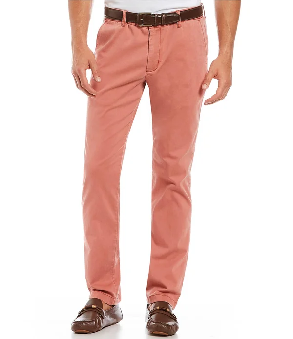 Tommy Bahama Boracay Flat-Front Stretch Sateen Pants - 30 30