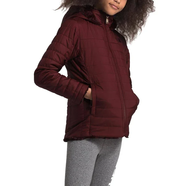 The North Face Girls& Mossbud Swirl Parka (M Deep Garnet Red)