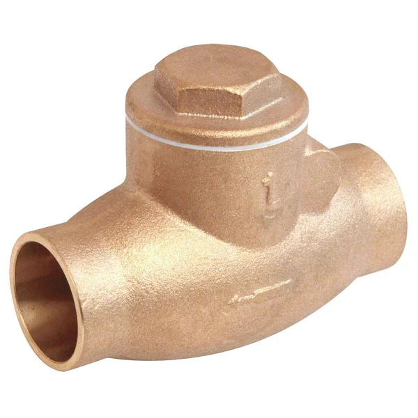 Zoro Select 10F321 3x22 Solder Bronze Swing Check Valve