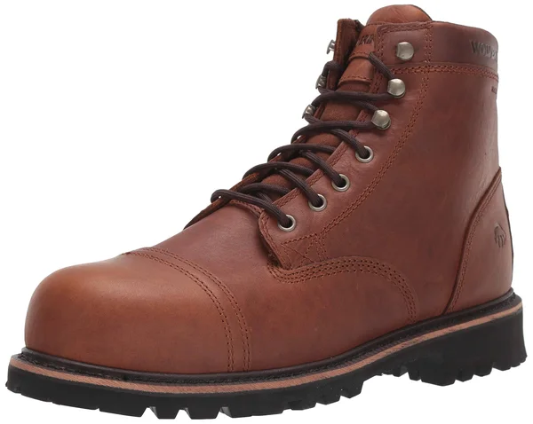 Wolverine 6x22 Journeyman Composite Toe Waterproof Boots - Men's Brown