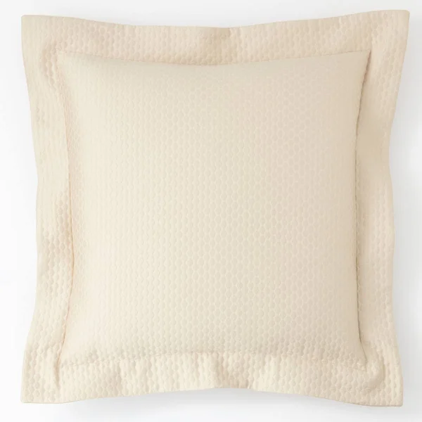 Matouk Pearl Euro Sham - Silver