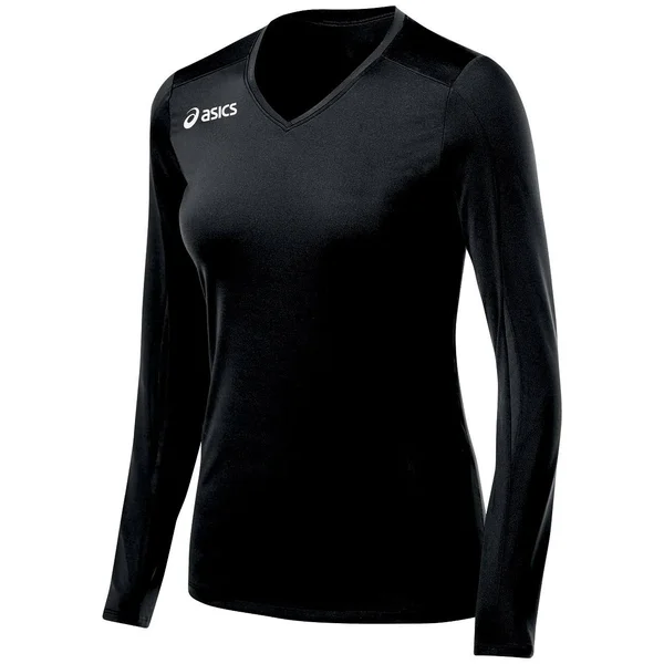 Asics Women's Roll Shot Jersey - Black, Medium