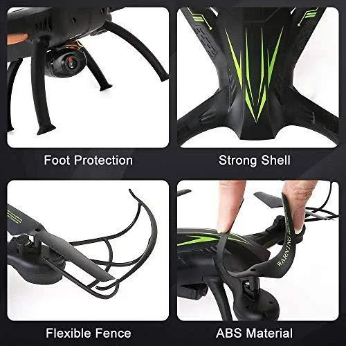 K200 FPV RC Drones with Camera Live Video 720p HD Wi-Fi 4 Channel 2.4GHz 6-Axis Gyro Quadcopter for Beginners Kids Adults- Altit
