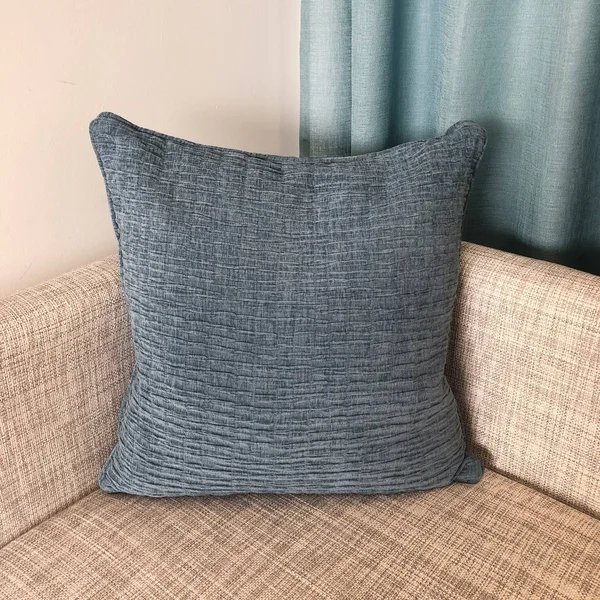 Rodeo Home Denver Decorative Soft Velvet Square Throw Pillow - Cream