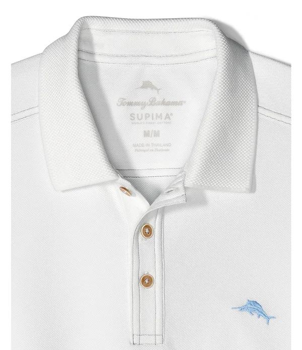 Tommy Bahama Emfielder 2.0 Polo Men's Clothing Lavendula Heather : SM