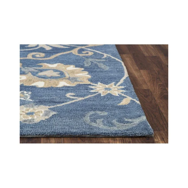 Rizzy Leone LO9985 Blue Rug 8& x 10&