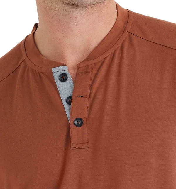 Free Fly Men's Bamboo Flex Henley