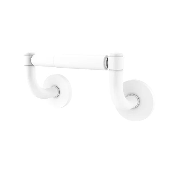 Allied Brass Remi Collection 2 Post Toilet Tissue Holder - Matte White