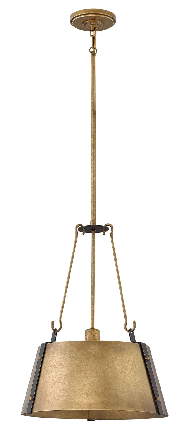 Hinkley Lighting 3394RS Cartwright Pendant Rustic Brass